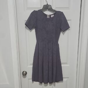 LuLaRoe Women's Formal Dress in Deep Purple